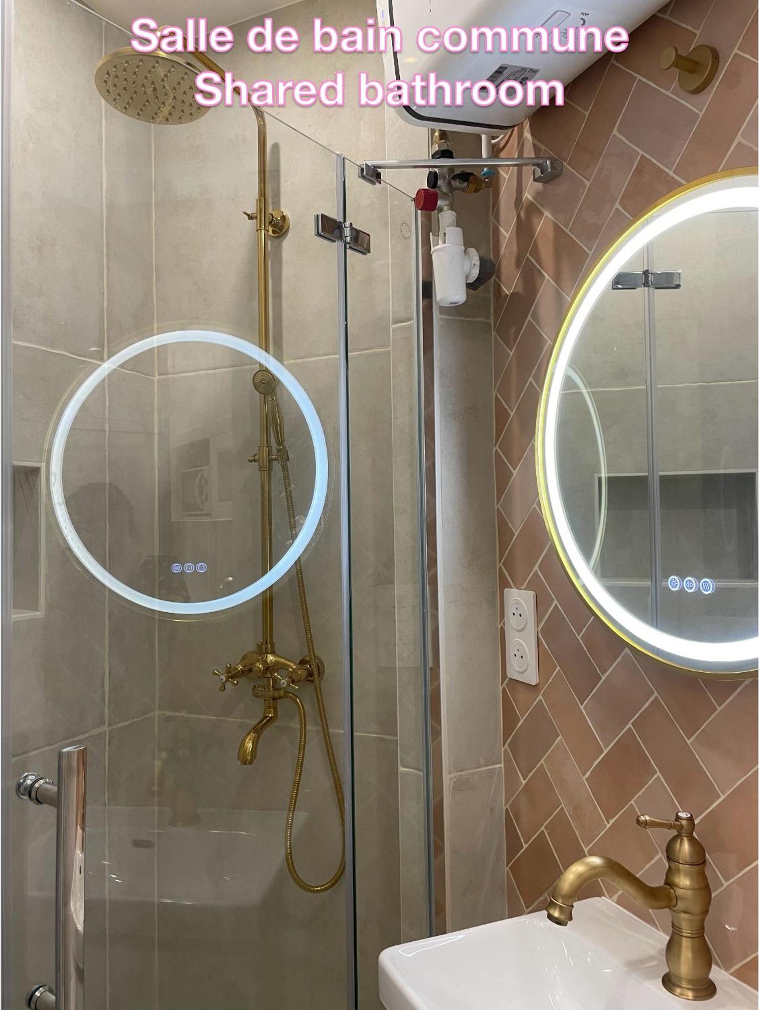 Accommodatie bij particulieren Privee, Sdb Partage, Arc De Triomphe, Metro 1, T3b, Rer C E A *