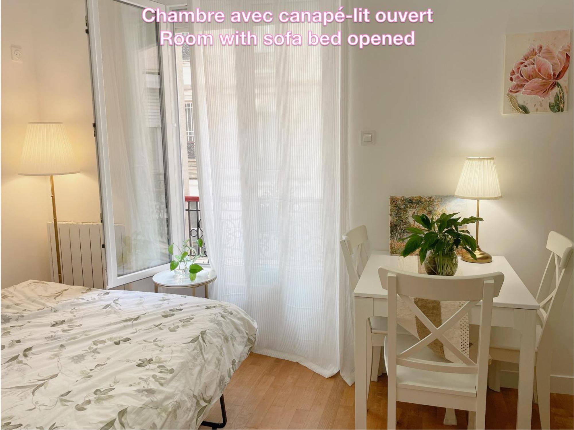 Accommodatie bij particulieren Privee, Sdb Partage, Arc De Triomphe, Metro 1, T3b, Rer C E A